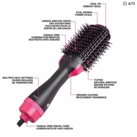 Professional Blower Brush Hot Air Styler New - Picture 3 of 5
